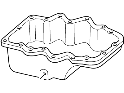 Ford F8CZ-6675-AA Pan Assembly - Engine Oil