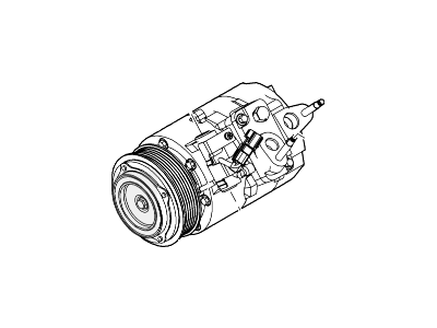 2012 Lincoln MKX A/C Compressor - CT4Z-19703-B