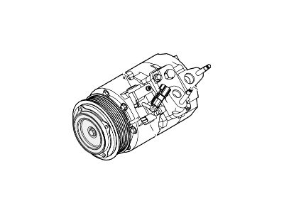 Lincoln MKX A/C Compressor - CT4Z-19703-C