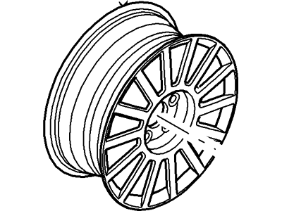 Ford 7N7Z-1007-E Wheel Assembly