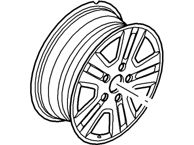 Mercury Spare Wheel - 7E5Z-1007-D