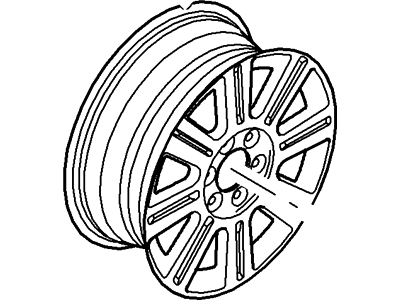 Ford 7H6Z-1007-A Wheel Assembly
