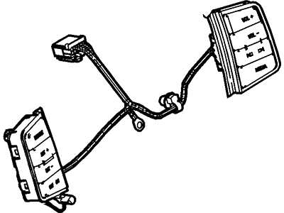 Ford 8S4Z-9C888-AA Switch Assembly - Control