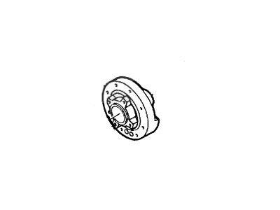 Ford E4TZ6316B Pulley W/Vibration Damper