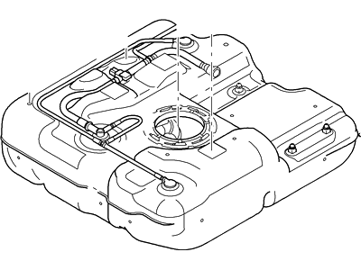 Ford 9T1Z-9002-B Fuel Tank Assembly