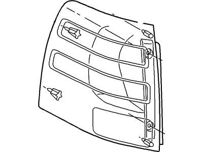 Ford 2L1Z-13405-ABCP Lamp Assembly