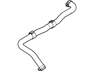 Mercury Mariner Radiator Hose - 6L8Z-8260-B