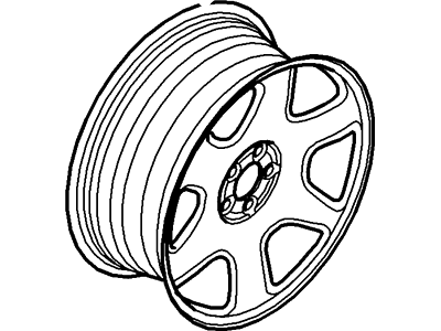 Ford YL8Z-1015-EA Wheel Assembly