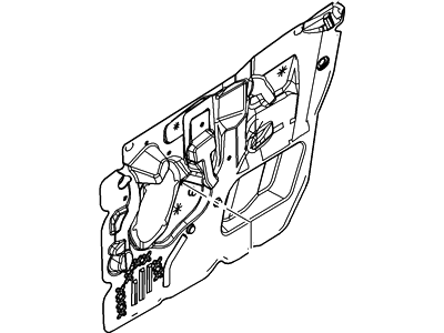 Ford 8S4Z-54237A05-B Shield - Water Splash