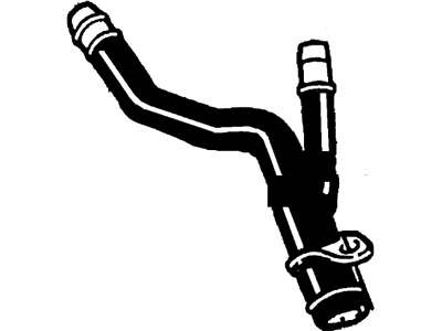 1994 Lincoln Continental Cooling Hose - F4DZ-18B402-C