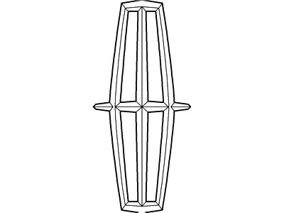 Lincoln Emblem - 7H6Z-5442528-C