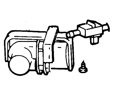 Ford YU3Z-2420-AA Tube - Vacuum