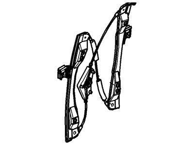 Ford 8F9Z-7423208-A Regulator And Motor Assembly - Window