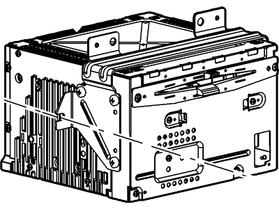 Ford 8A8Z-18C869-A Receiver Assembly - Radio