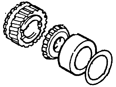 Ford F8CZ-7112-AB Gear - Mainshaft 4th Speed