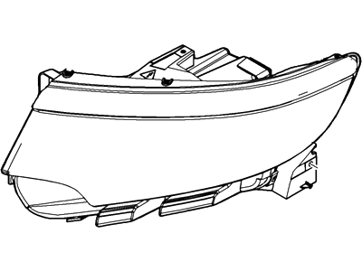 Ford BT4Z-13008-B Headlamp Assembly