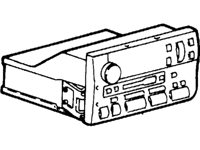 Ford XW3Z-18D806-BA Receiver Assembly - Radio
