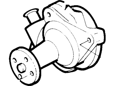 Ford E6ZZ-8501-A Pump Assembly - Water
