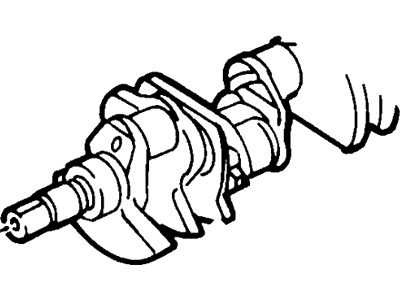 2002 Mercury Grand Marquis Crankshaft - F1AZ-6303-ARM