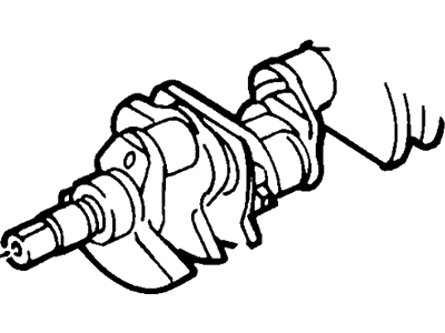 Ford Windstar Crankshaft - F6ZZ-6V303-AARM