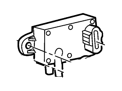 Ford E-350/E-350 Super Duty EGR Valve Position Sensor - 3C3Z-9J460-AA