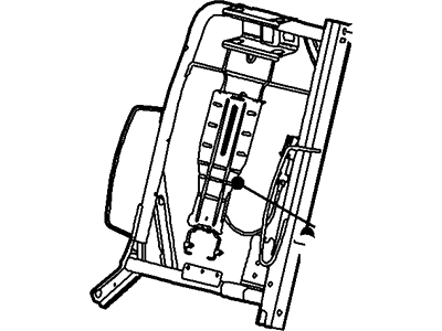 Ford 4L3Z-1861019-AA Frame Assembly