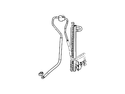 2001 Lincoln LS A/C Hose - XW4Z-19835-BA