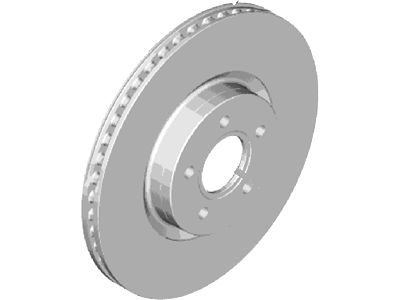 Ford DV6Z-1125-C Rotor Assembly - Brake