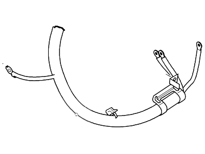 2009 Lincoln Navigator Battery Cable - 7L1Z-14300-AA