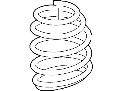 Ford BE8Z-5310-B Spring - Front