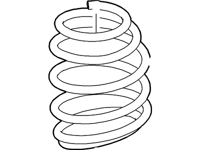 Ford BE8Z-5310-A Spring - Front