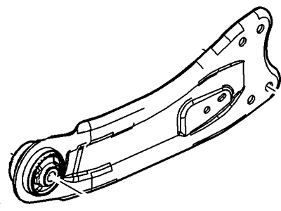 Ford BT4Z-5500-C Arm Assembly - Rear Suspension