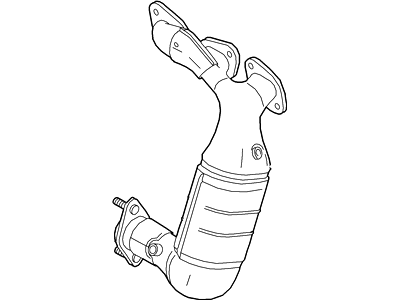 2001 Ford Escape Catalytic Converter - YL8Z-5G232-AA