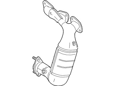 2002 Ford Escape Exhaust Manifold - YL8Z-5G232-AA