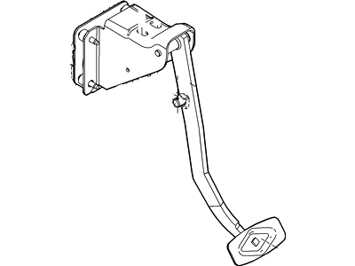 Ford 5C3Z-2455-AA Pedal Assembly - Brake