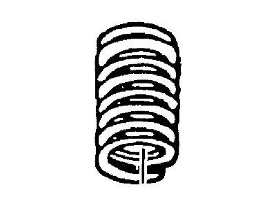 Ford 4L3Z-5310-SA Spring - Front