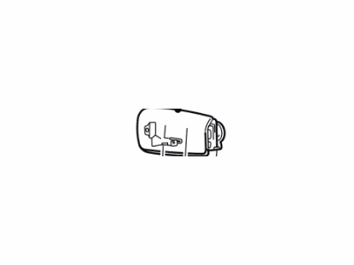 2004 Ford Explorer Air Bag - 2L2Z-78044A74-DAC