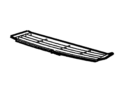 Ford YL1Z-78045G34-AAA Mat - Rubber - Instr. Panel Shelf