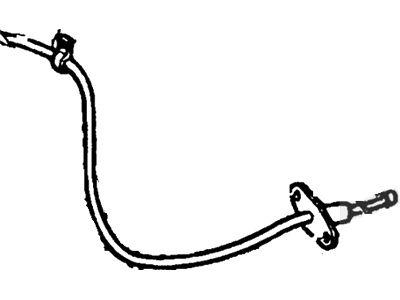 1993 Ford F-250 Throttle Cable - F1TZ-9A758-D