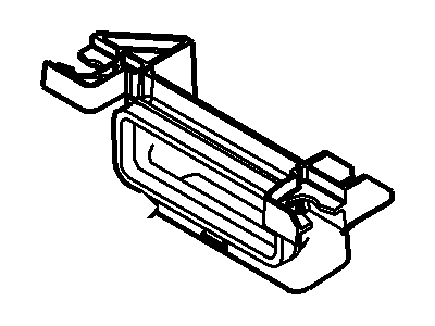 Ford 8A8Z-9C675-A Tube - Air Cleaner Intake