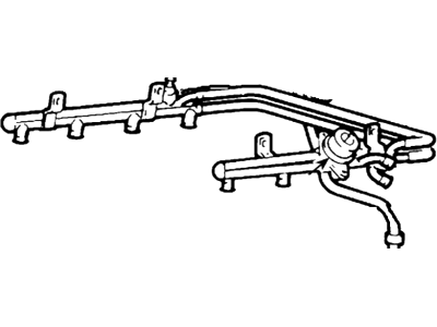 Ford E-450 Super Duty Fuel Rail - YC2Z-9F792-AC
