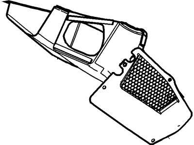 Ford 5G7Z-6301902-BA Duct - Air