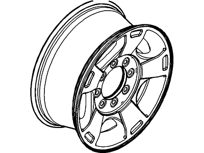 Ford F-450 Super Duty Spare Wheel - BC3Z-1007-A