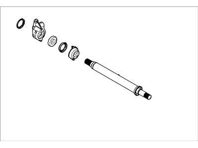 Ford 7T4Z-3A329-A Shaft