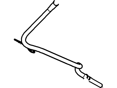 Ford AL3Z-6754-A Engine Oil Dipstick Tube