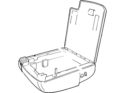 YC3Z-28045C22-AA Ford Console Assembly Illustration 1 of 1