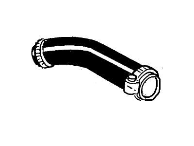 1985 Ford E-250 Fuel Filler Hose - E1TZ-9047-B