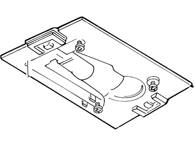 1989 Ford Thunderbird Dome Light - E9SZ13776DD