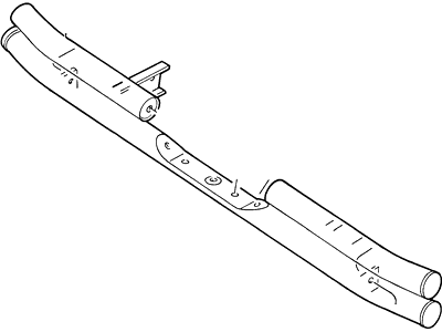 1992 Ford F Super Duty Bumper - F2TZ-17906-A