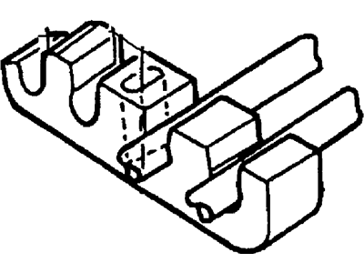 Ford 4C2Z-18N332-AA Clip - Heater Hose